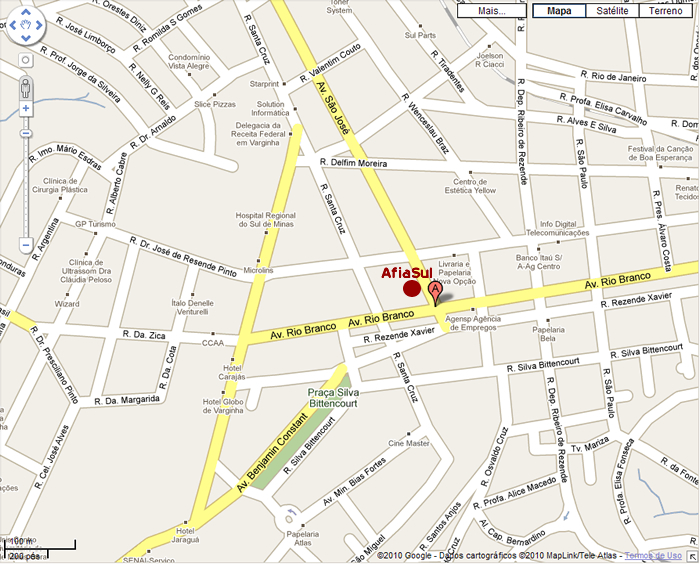 Mapa Afiasul